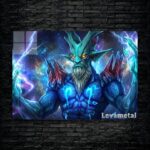 متال پوستر leshrac از گیم دوتا2 , dota2 با کد D-017