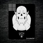 متال پوستر lich از گیم دوتا2 , dota2 با کد D-023