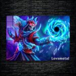 متال پوستر lich از گیم دوتا2 , dota2 با کد D-026