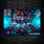 متال پوستر lich از گیم دوتا2 , dota2 با کد D-027