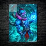 متال پوستر lich از گیم دوتا2 , dota2 با کد D-031
