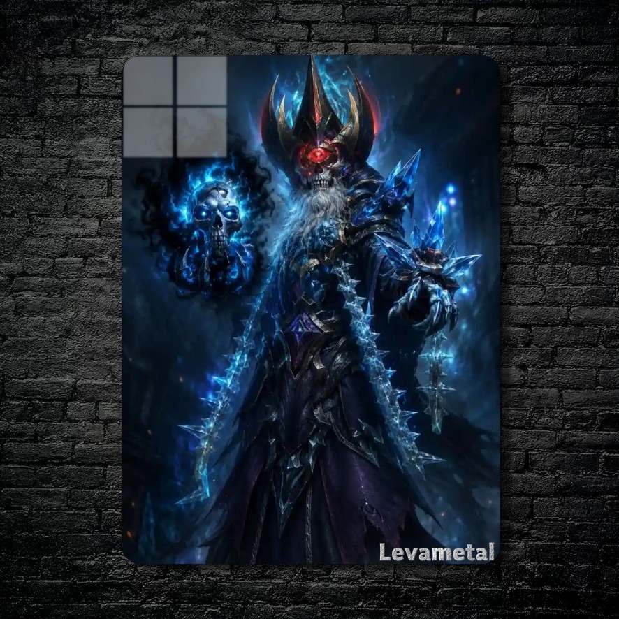 main-mockup-18606-1783609484.jpeg متال پوستر lich از گیم دوتا2 , dota2 با کد D-032