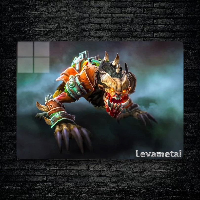 متال پوستر Lifestealer از گیم دوتا2 , dota2 با کد D-040