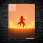 متال پوستر lina از گیم دوتا2 , dota2 با کد D-049