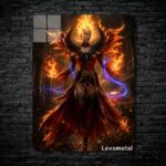 متال پوستر lina از گیم دوتا2 , dota2 با کد D-050