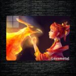 متال پوستر lina از گیم دوتا2 , dota2 با کد D-064