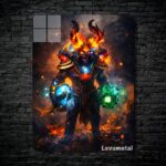 متال پوستر lion از گیم دوتا2 , dota2 با کد D-068