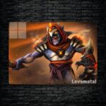 متال پوستر lion از گیم دوتا2 , dota2 با کد D-074