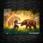 متال پوستر lone druid از گیم دوتا2 , dota2 با کد D-080