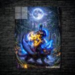 متال پوستر luna از گیم دوتا2 , dota2 با کد D-093