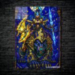 متال پوستر luna از گیم دوتا2 , dota2 با کد D-094
