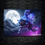 متال پوستر luna از گیم دوتا2 , dota2 با کد D-096