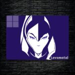 متال پوستر luna از گیم دوتا2 , dota2 با کد D-107