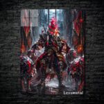 متال پوستر lycan از گیم دوتا2 , dota2 با کد D-110