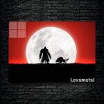 متال پوستر lycan از گیم دوتا2 , dota2 با کد D-111