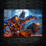 متال پوستر lycan از گیم دوتا2 , dota2 با کد D-112