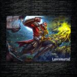 متال پوستر lycan از گیم دوتا2 , dota2 با کد D-114