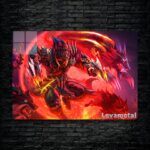 متال پوستر lycan از گیم دوتا2 , dota2 با کد D-115