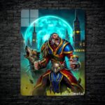 متال پوستر lycan از گیم دوتا2 , dota2 با کد D-116