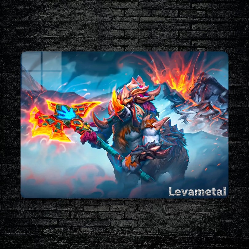 متال پوستر maguns از گیم دوتا2 , dota2 با کد D-121