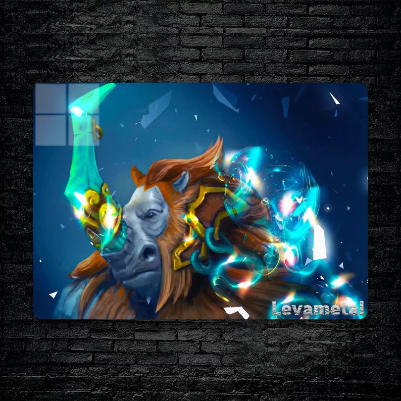 متال پوستر maguns از گیم دوتا2 , dota2 با کد D-122