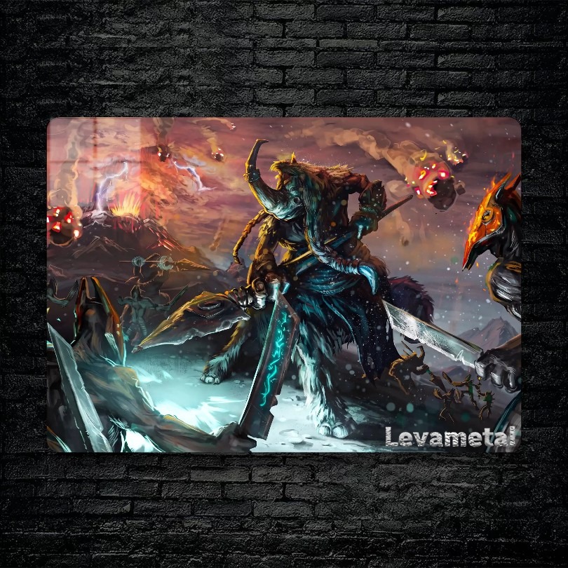 متال پوستر maguns از گیم دوتا2 , dota2 با کد D-125