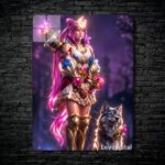 متال پوستر marci از گیم دوتا2 , dota2 با کد D-127