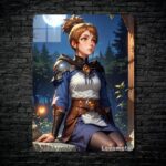متال پوستر marci از گیم دوتا2 , dota2 با کد D-128