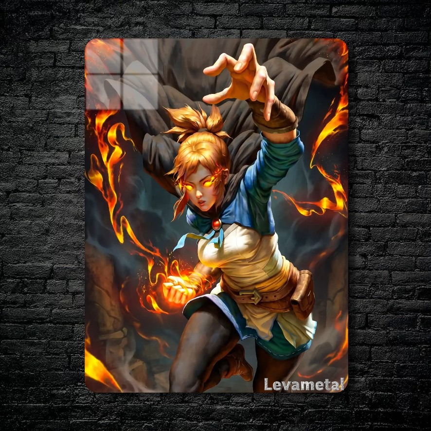 متال پوستر marci از گیم دوتا2 , dota2 با کد D-130