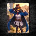 متال پوستر marci از گیم دوتا2 , dota2 با کد D-136