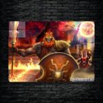 متال پوستر mars از گیم دوتا2 , dota2 با کد D-146