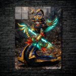 متال پوستر medusa از گیم دوتا2 , dota2 با کد D-151