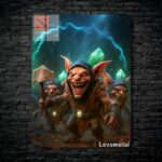 متال پوستر meepo از گیم دوتا2 , dota2 با کد D-162
