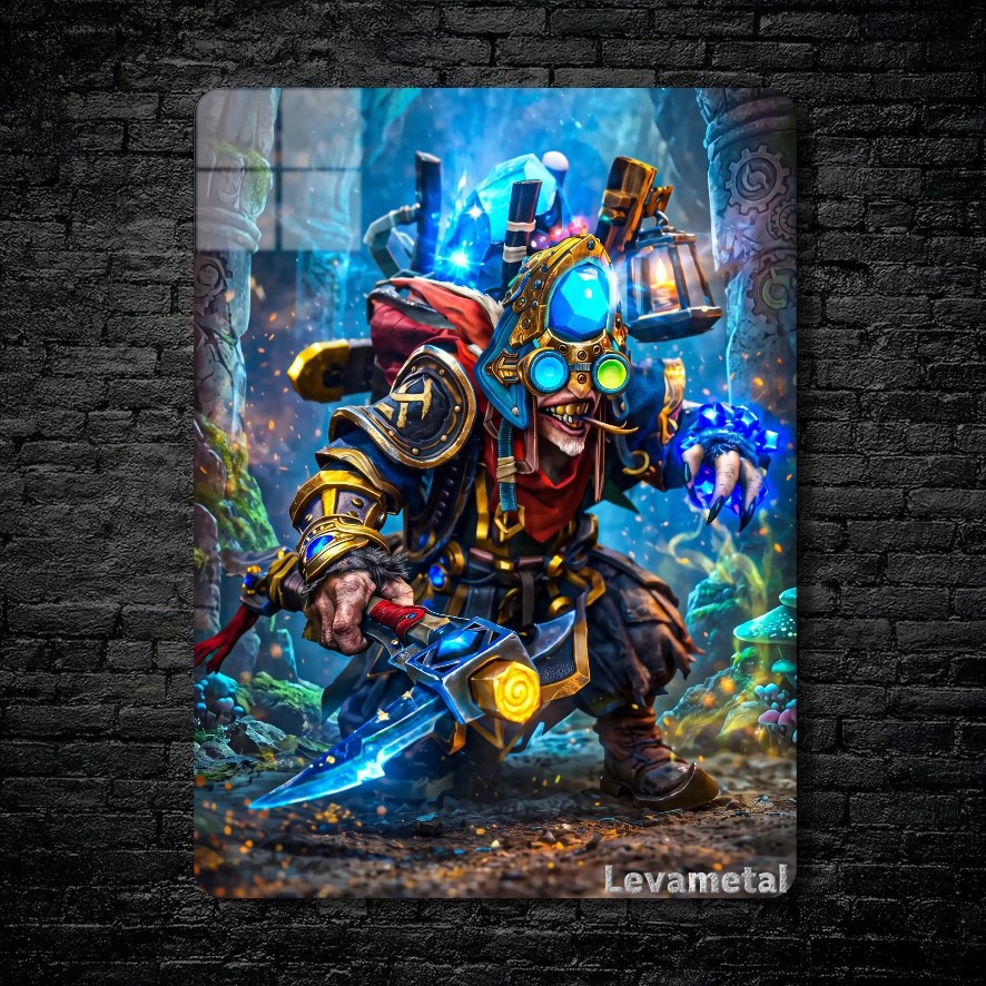 متال پوستر meepo از گیم دوتا2 , dota2 با کد D-164