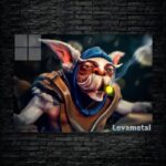 متال پوستر meepo از گیم دوتا2 , dota2 با کد D-168
