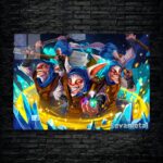 متال پوستر meepo از گیم دوتا2 , dota2 با کد D-171