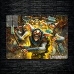متال پوستر meepo از گیم دوتا2 , dota2 با کد D-173