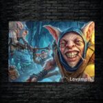 متال پوستر meepo از گیم دوتا2 , dota2 با کد D-174