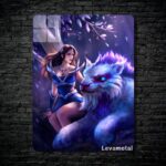 متال پوستر mirana از گیم دوتا2 , dota2 با کد D-184
