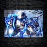 متال پوستر mirana از گیم دوتا2 , dota2 با کد D-186