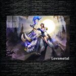 متال پوستر mirana از گیم دوتا2 , dota2 با کد D-189