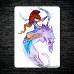 متال پوستر mirana از گیم دوتا2 , dota2 با کد D-192