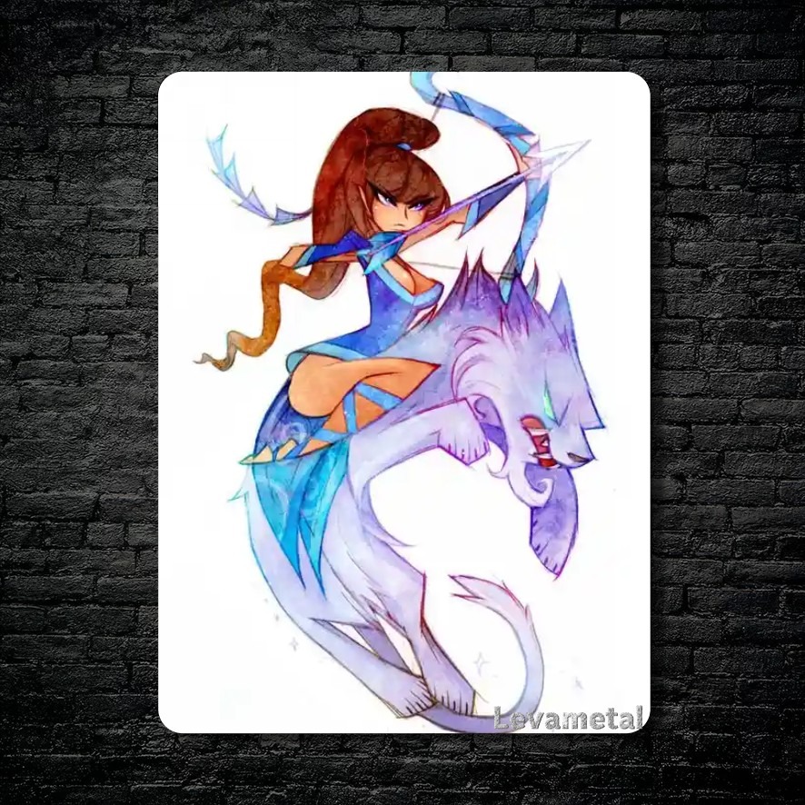 متال پوستر mirana از گیم دوتا2 , dota2 با کد D-192