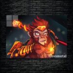 متال پوستر monkey king از گیم دوتا2 , dota2 با کد D-195