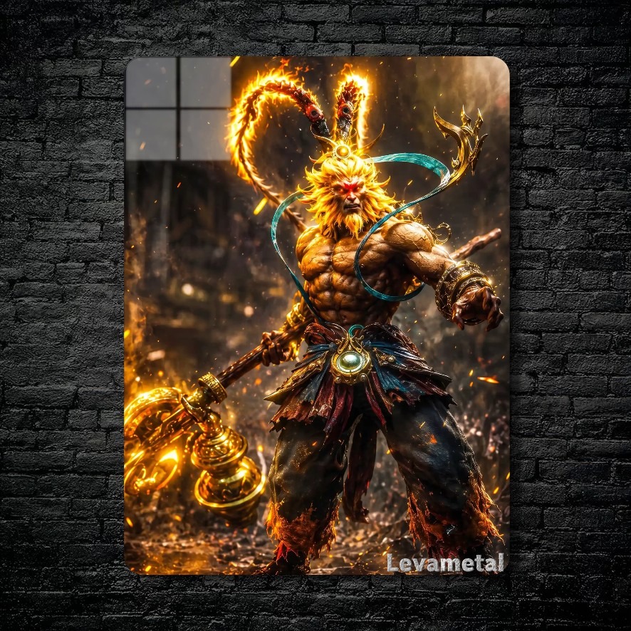 متال پوستر monkey king از گیم دوتا2 , dota2 با کد D-198