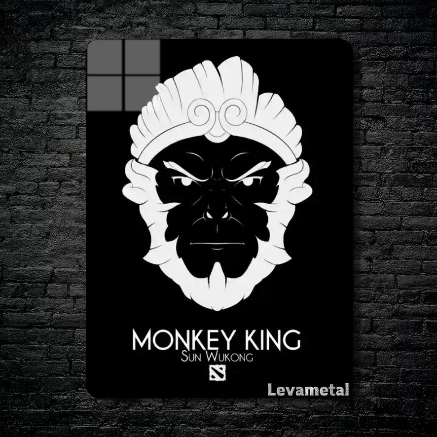 متال پوستر monkey king از گیم دوتا2 , dota2 با کد D-202
