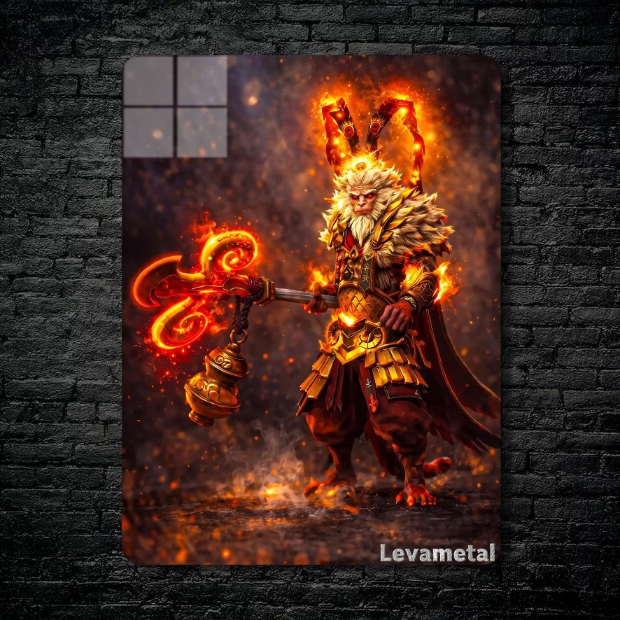 متال پوستر monkey king از گیم دوتا2 , dota2 با کد D-203