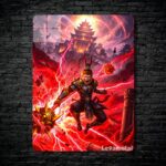 متال پوستر monkey king از گیم دوتا2 , dota2 با کد D-206