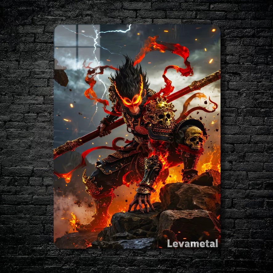 main-mockup-19374-1783800799.jpeg متال پوستر monkey king از گیم دوتا2 , dota2 با کد D-207