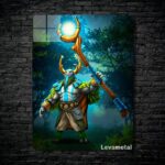 متال پوستر natures prophet از گیم دوتا2 , dota2 با کد D-230